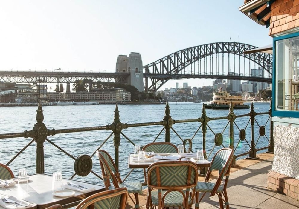 Sydney Harbour dinning view