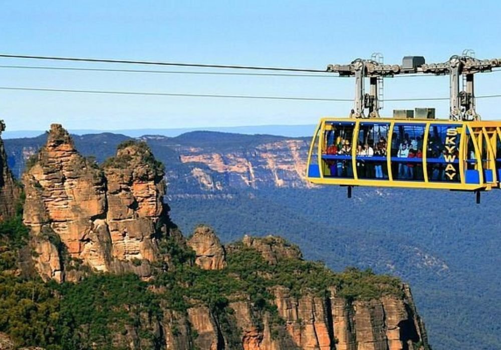 the Blue Mountains